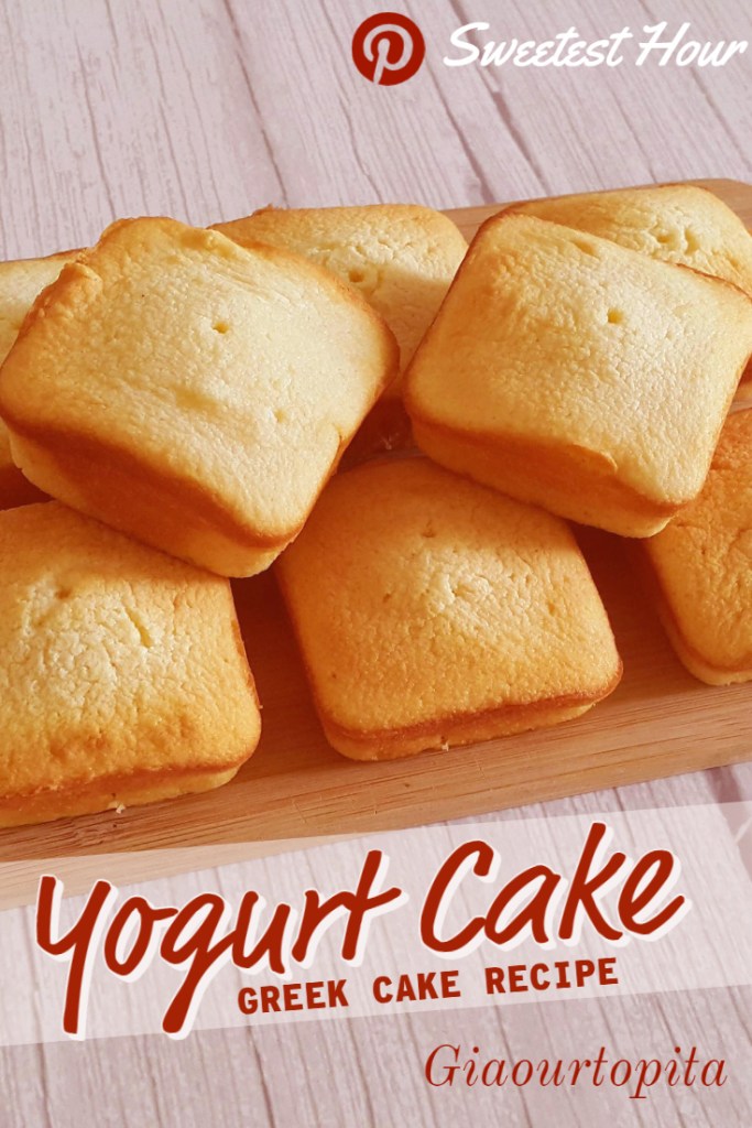 Yogurt cake recipe pinterest